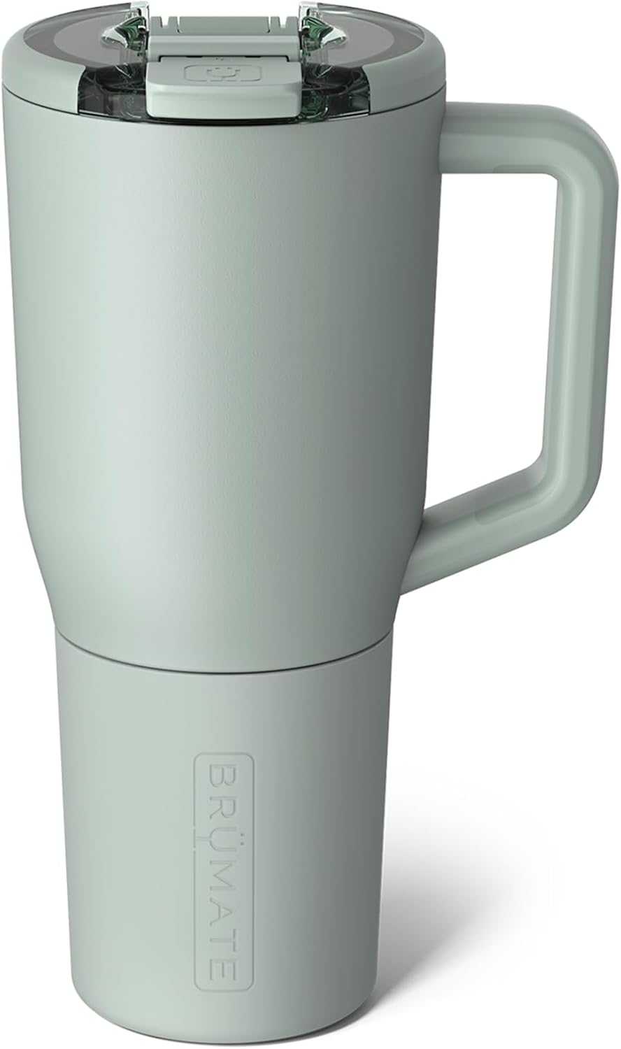 BrüMate Müv - 25oz 100% Leak Proof Insulated Coffee Mug with Handle & Lid - Stainless Steel Coffee Travel Mug - Double Walled Coffee Cup (Lilac Dusk)