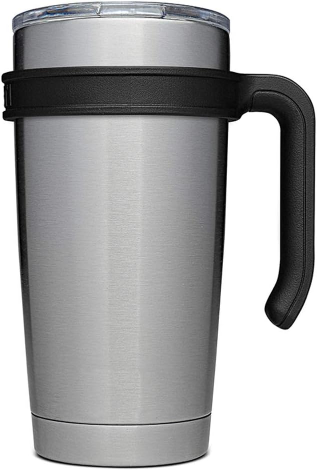 ZYTC Handle for 30OZ Tumbler,Yeti Rambler Anti Slip Travel Mug Grip BPA Free Cup Holder Yeti Rambler,Ozark Trail,Sic and More Tumbler Mugs