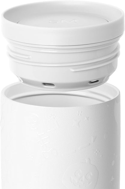 Simple Modern Halloween Signature Voyager | 16oz Travel Coffee Mug Tumbler with 360° Lid | Gifts for Women Men | Ceramic-Lined Insulated Stainless Steel Cold Brew Iced Coffee Cup | Spooky Mix