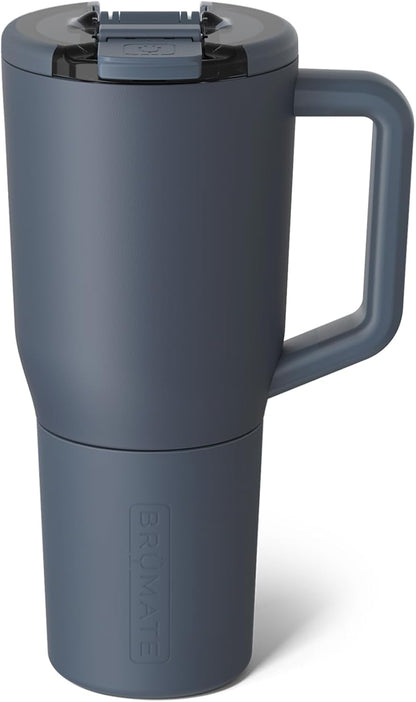BrüMate Müv - 25oz 100% Leak Proof Insulated Coffee Mug with Handle & Lid - Stainless Steel Coffee Travel Mug - Double Walled Coffee Cup (Lilac Dusk)