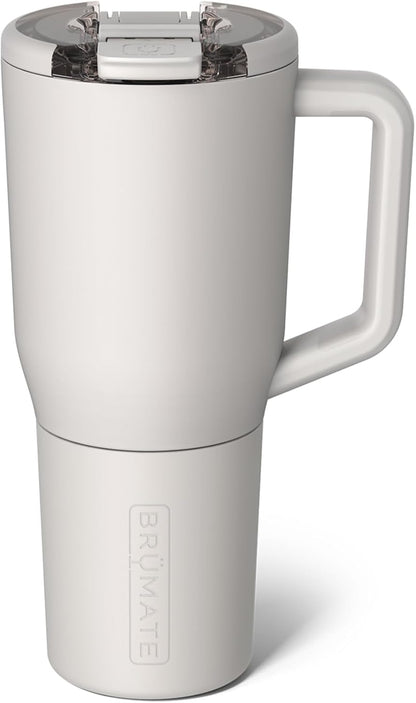 BrüMate Müv - 25oz 100% Leak Proof Insulated Coffee Mug with Handle & Lid - Stainless Steel Coffee Travel Mug - Double Walled Coffee Cup (Lilac Dusk)