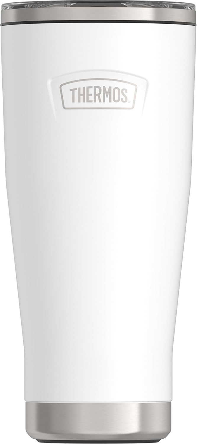 THERMOS ICON SERIES, Stainless Steel Tumbler with Slide Lock, 18 Ounce, Mystic Navy