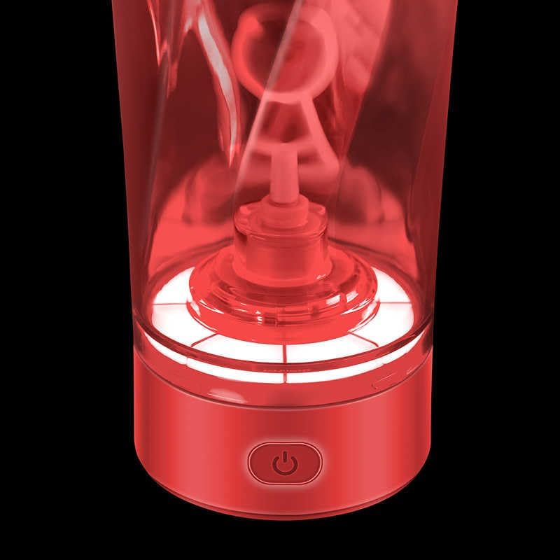 VOLTRX Premium Electric Protein Shaker Bottle, Made with Tritan - BPA Free - 24 oz Vortex Portable Mixer Cup/USB Rechargeable Shaker Cups for Protein Shakes