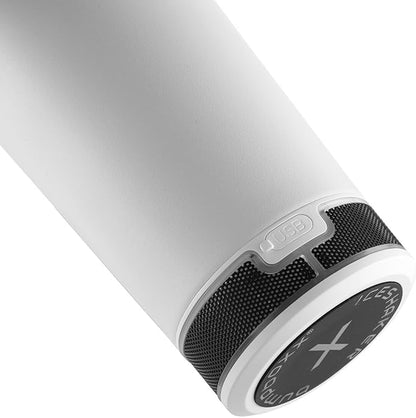 Ice Shaker Insulated Stainless Steel Shaker Bottle | 26oz, Black | Cold for 30+ Hours | Insulated Cup with Twist-on Agitator | Odor-Free Bottle for Protein Shakes, Water, Smoothies, Cocktails