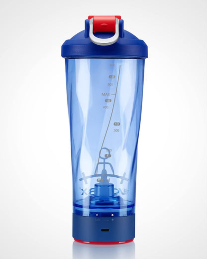 VOLTRX Premium Electric Protein Shaker Bottle, Made with Tritan - BPA Free - 24 oz Vortex Portable Mixer Cup/USB Rechargeable Shaker Cups for Protein Shakes
