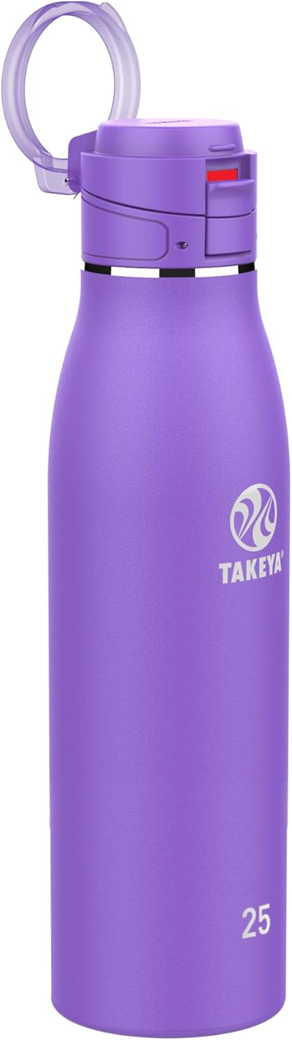 Takeya 17 oz Traveler Stainless Steel Insulated Travel Coffee Mug with Locking Leak Proof Lid, Premium Quality, BPA Free, Arctic