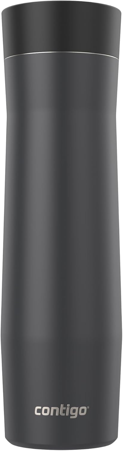 Contigo AUTOSEAL West Loop Vacuum-Insulated Stainless Steel Travel Mug with Easy-Clean Lid 12 oz Blueberry