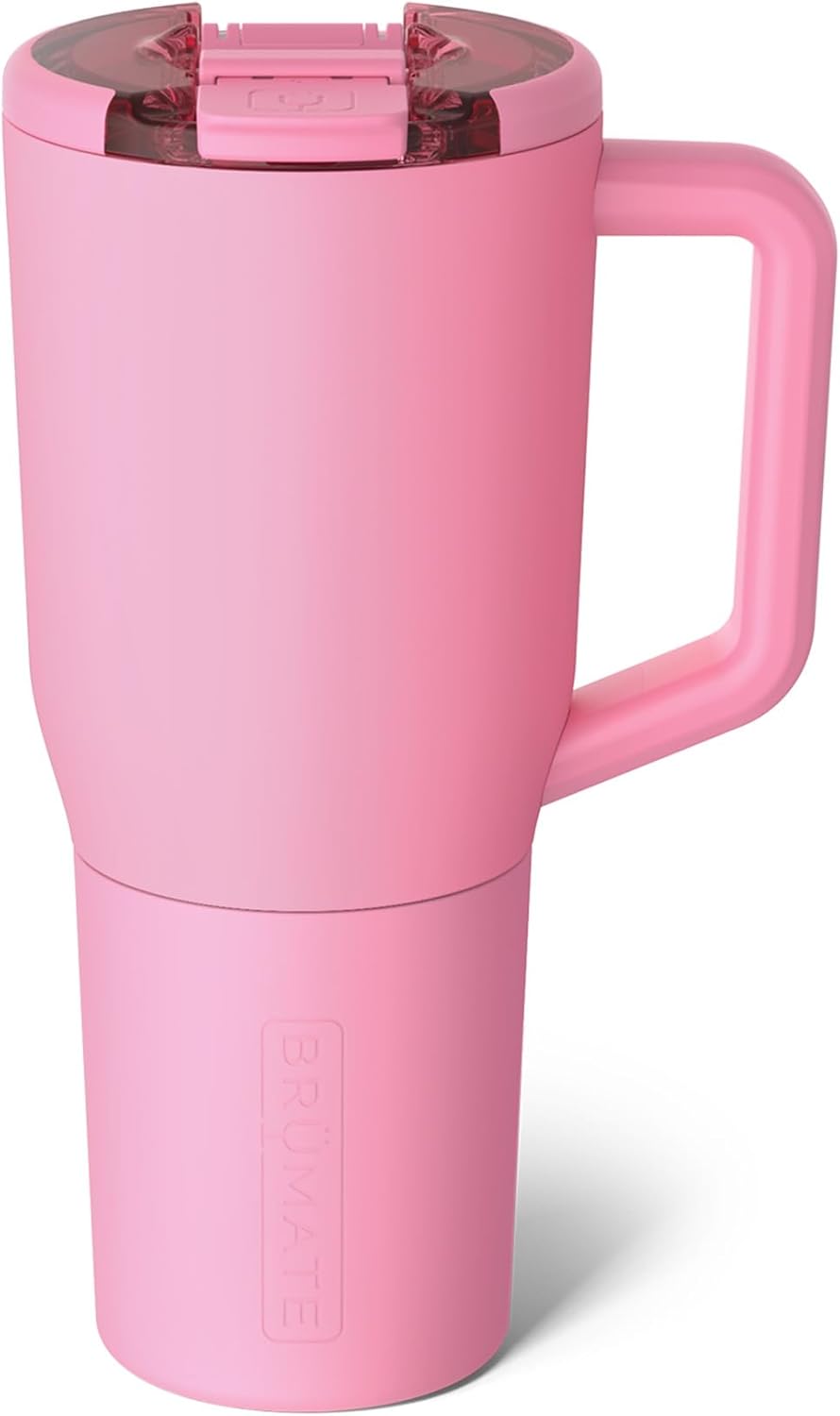 BrüMate Müv - 25oz 100% Leak Proof Insulated Coffee Mug with Handle & Lid - Stainless Steel Coffee Travel Mug - Double Walled Coffee Cup (Lilac Dusk)