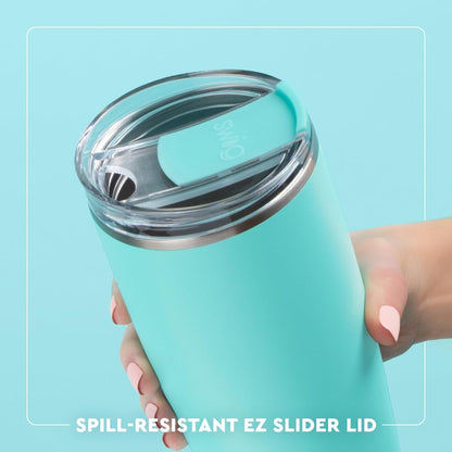 Swig Life 32oz Insulated Tumbler, Travel Coffee Tumbler with Lid, Cup Holder Friendly Travel Coffee Mug, Stainless Steel with Lid (Hayride)