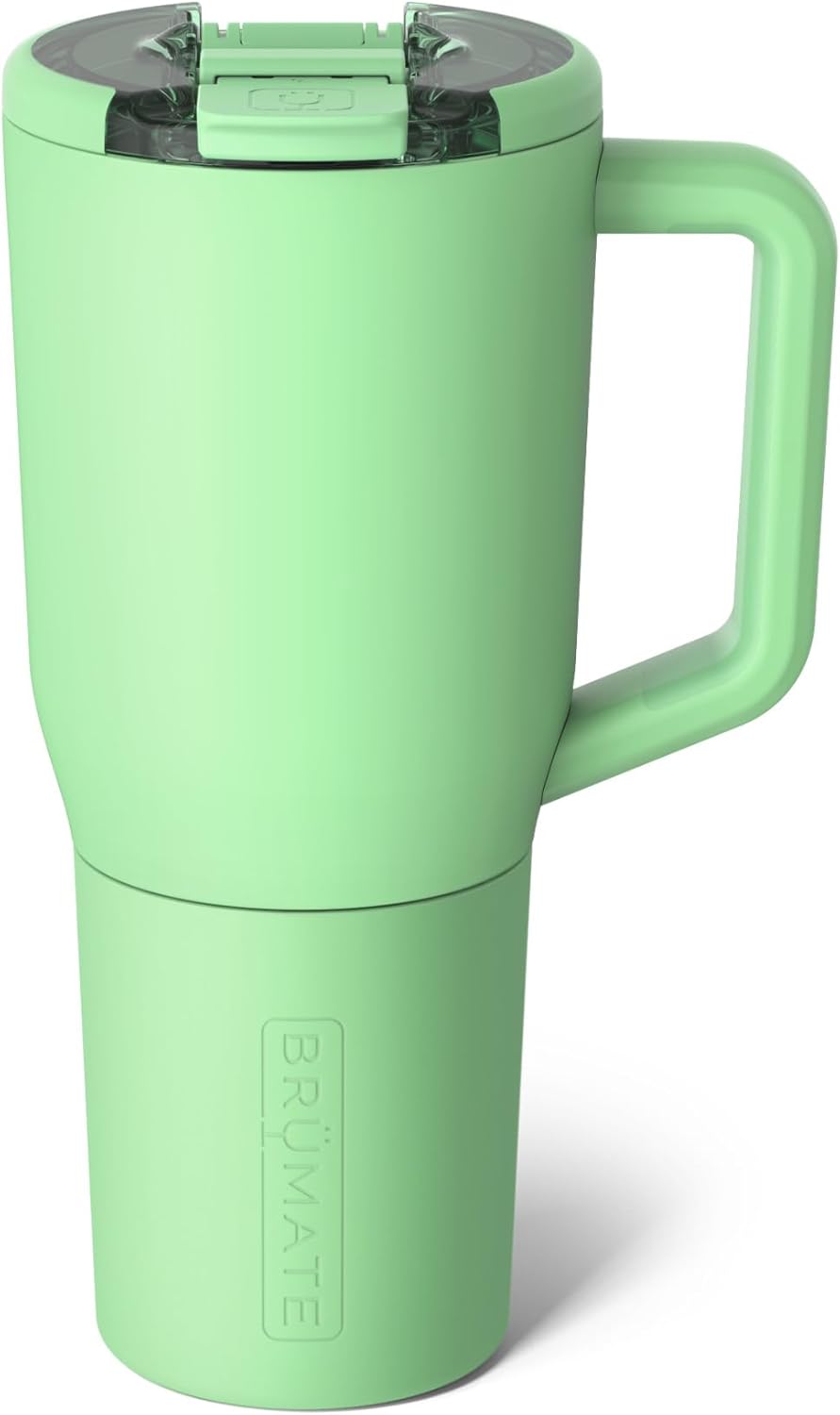 BrüMate Müv - 25oz 100% Leak Proof Insulated Coffee Mug with Handle & Lid - Stainless Steel Coffee Travel Mug - Double Walled Coffee Cup (Lilac Dusk)