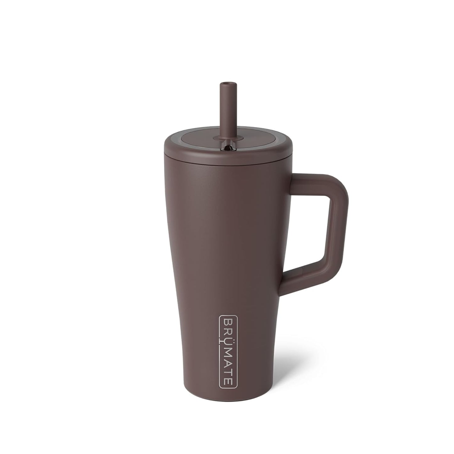 BrüMate Era 40 oz Tumbler with Handle & Straw | 100% Leakproof Insulated Water Bottle Tumbler with Lid & Flexible SoftSip Straw | Made of Stainless Steel | Cup Holder Friendly | 40oz (Nightfall Blue)
