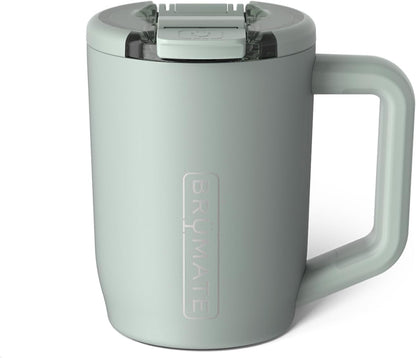 BrüMate Müv - 15oz 100% Leak Proof Insulated Coffee Mug with Handle & Lid - Stainless Steel Coffee Travel Mug - Double Walled Coffee Cup (Lilac Dusk)