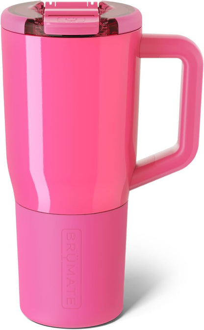 BrüMate Müv - 25oz 100% Leak Proof Insulated Coffee Mug with Handle & Lid - Stainless Steel Coffee Travel Mug - Double Walled Coffee Cup (Lilac Dusk)
