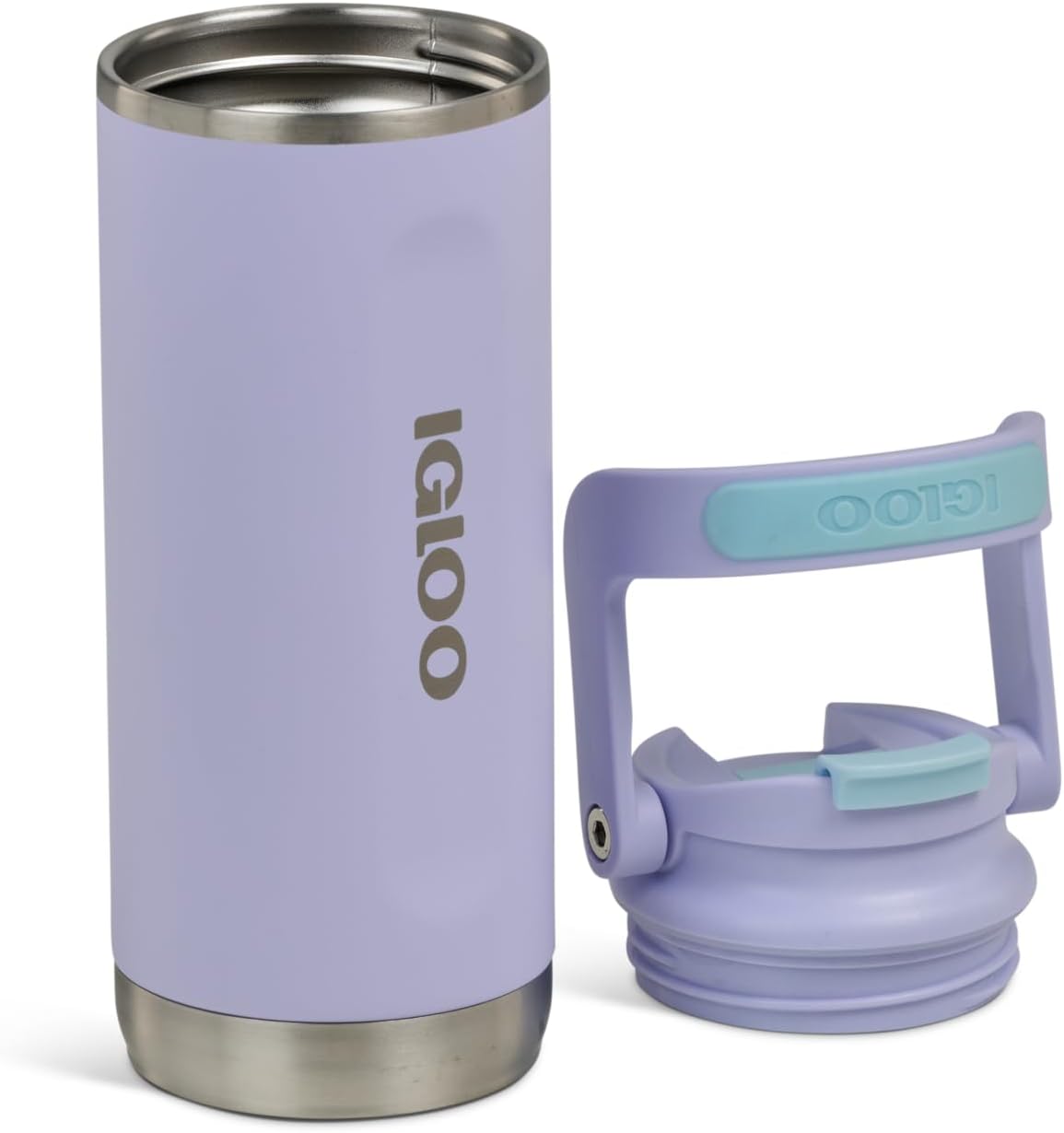 Igloo 20 oz Stainless Steel Tumbler | Sport Sipper Bottle | Thrift Pink