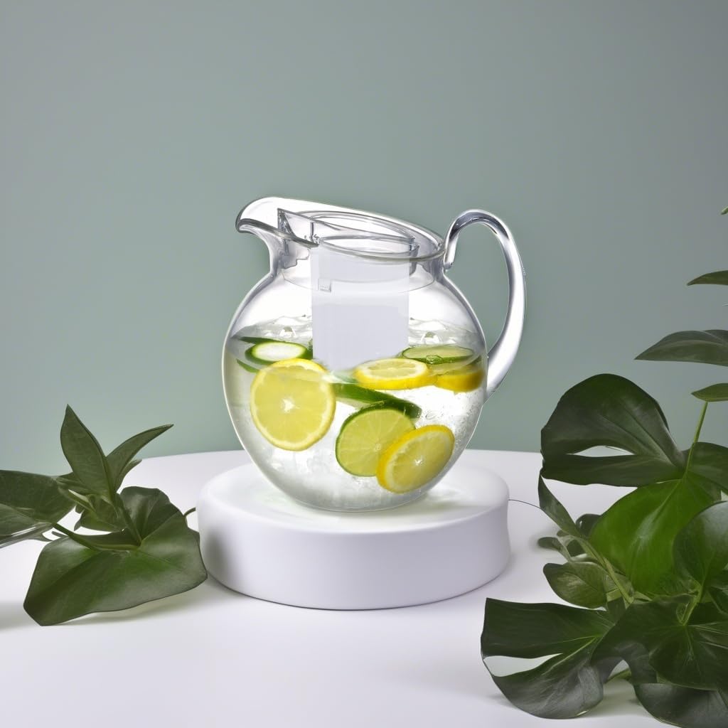 Prodyne Fruit Infusion Flavor Pitcher, Clear, 93 oz.