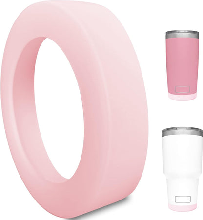 Silicone Boot Sleeve for YETI Tumbler 30 oz, 20 oz - Safer Protection and Less Noise for Yeti Coffee Mug Cup 20oz 30 oz - Dishwasher Safe