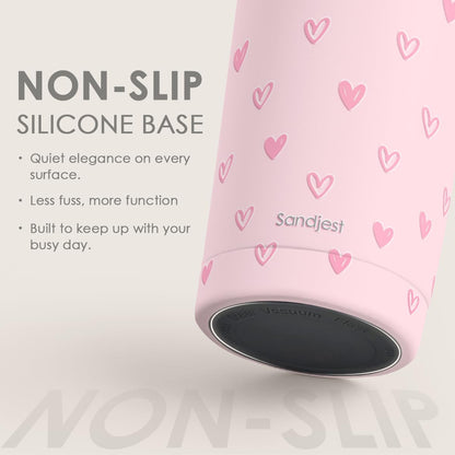 SANDJEST Pickleball Tumbler 20oz, Stainless Steel Travel Cup with Lid, Insulated Coffee Mug, Pickleballs Gifts for Women Girls Friends Sisters Players on Birthday Christmas