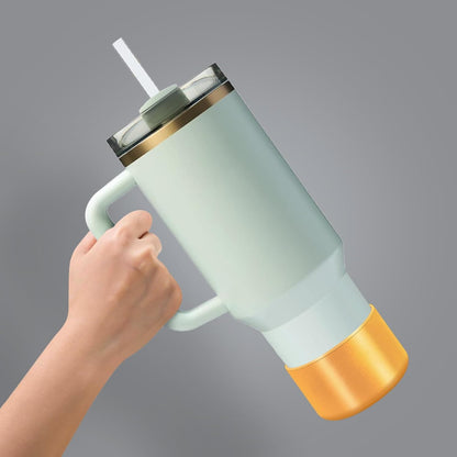 Chameleon Silicone Water Bottle Boot, Compatible with Stanley & Hydro Flask Tumbler 2.8-2.95in Bottom Anti-Slip Protector Rubber Sleeve