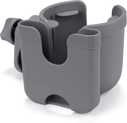 Accmor Stroller Cup Holder with Phone Holder, Bike Cup Holder, Universal Cup Holder for Uppababy Nuna Doona Strollers, 2-in-1 Cup Holder for Walker, Wheelchair, Scooter - Colors A