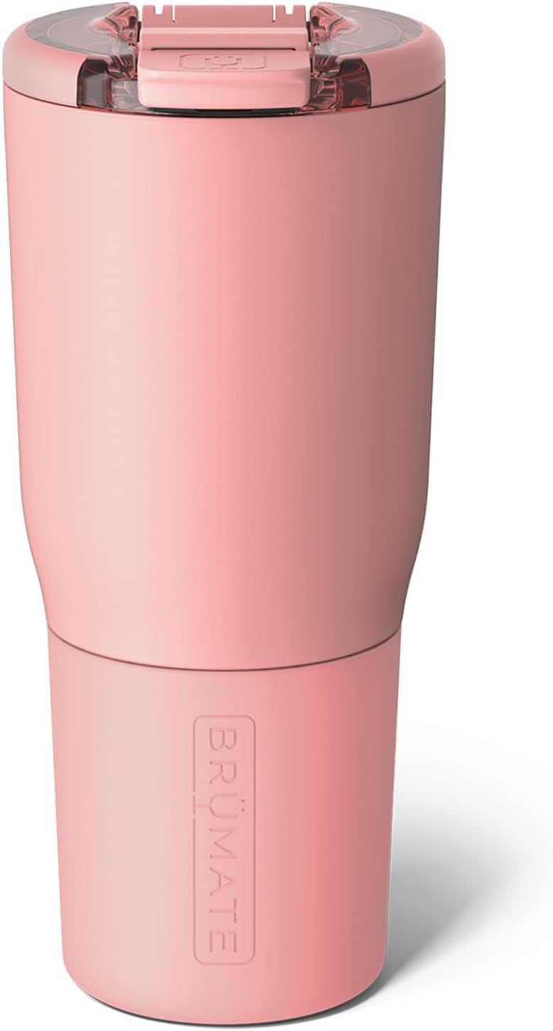 BrüMate Nav 25oz 100% Leak Proof Insulated Travel Tumbler with Magnetic BevLock™ Lid - Double Wall Cup-Holder Friendly Stainless Steel Mug (Nightfall Blue)
