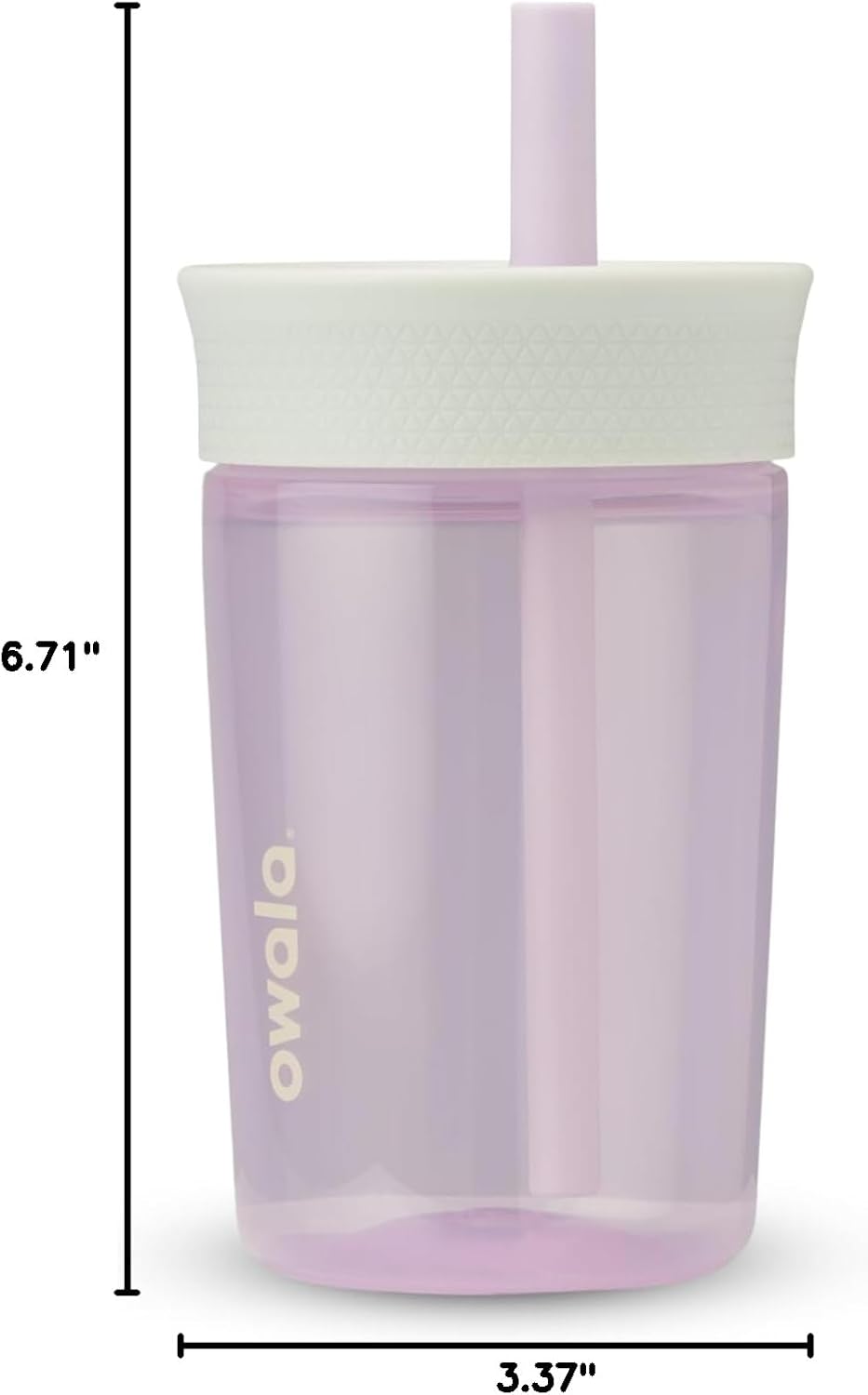 Owala Kids BPA-Free Plastic Tumbler with Spill Resistant Flexible Straw, Easy to Clean, Kids Water Bottle, Great for Travel, Dishwasher Safe, 15 Oz, Skate Park