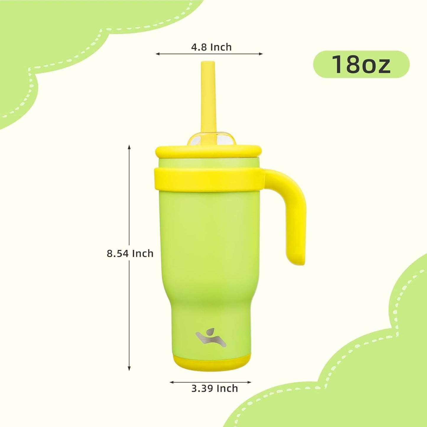 Konokyo 30 oz Tumbler with Side Handle, Insulated Water Bottle with Straw and 2 in 1 Lid, Stainless Steel Cup Travel Coffee Mug for Sports Office Gym,Purple