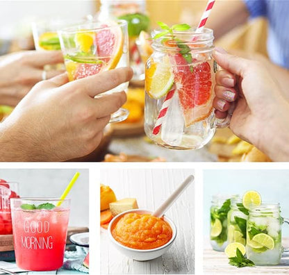 Ozera 4 Pack Ice Cube Trays, Narrow Water Bottle Ice Cube Tray Stick, Silicone Ice Trays for Freezer with Easy Push and Pop Out Material, Ideal for Sports and Water Bottles