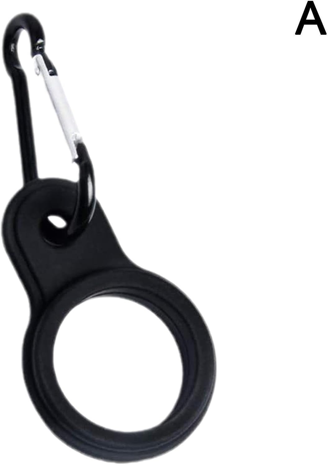 9 Pack Water Bottle Clips with Rubber Hook Hanging Carabiner Water Bottle Holder Carrier for Natural Spring Water Bottles Aluminum Water Bottles Soda Tactical Backpack Travel Camping Hiking