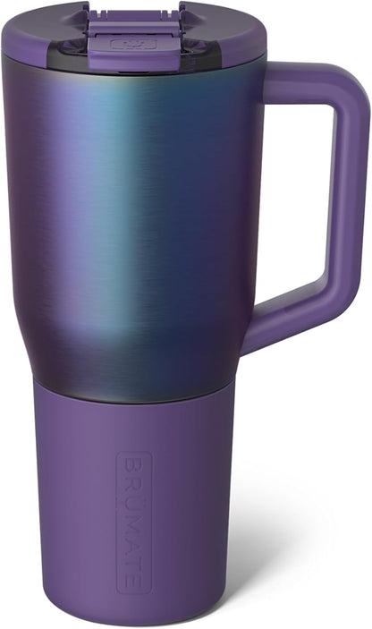 BrüMate Müv - 25oz 100% Leak Proof Insulated Coffee Mug with Handle & Lid - Stainless Steel Coffee Travel Mug - Double Walled Coffee Cup (Lilac Dusk)