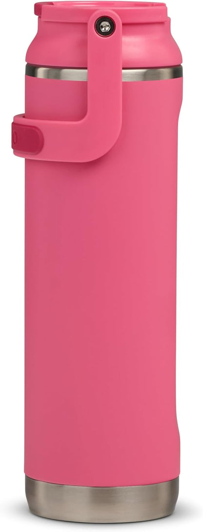 Igloo 20 oz Stainless Steel Tumbler | Sport Sipper Bottle | Thrift Pink