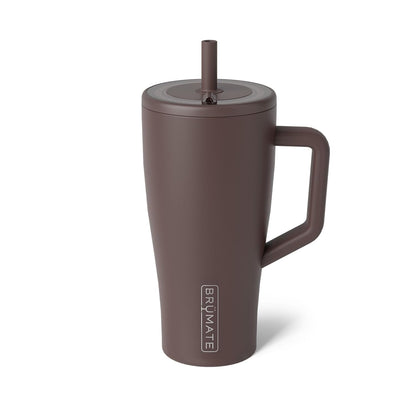 BrüMate Era 40 oz Tumbler with Handle & Straw | 100% Leakproof Insulated Water Bottle Tumbler with Lid & Flexible SoftSip Straw | Made of Stainless Steel | Cup Holder Friendly | 40oz (Nightfall Blue)