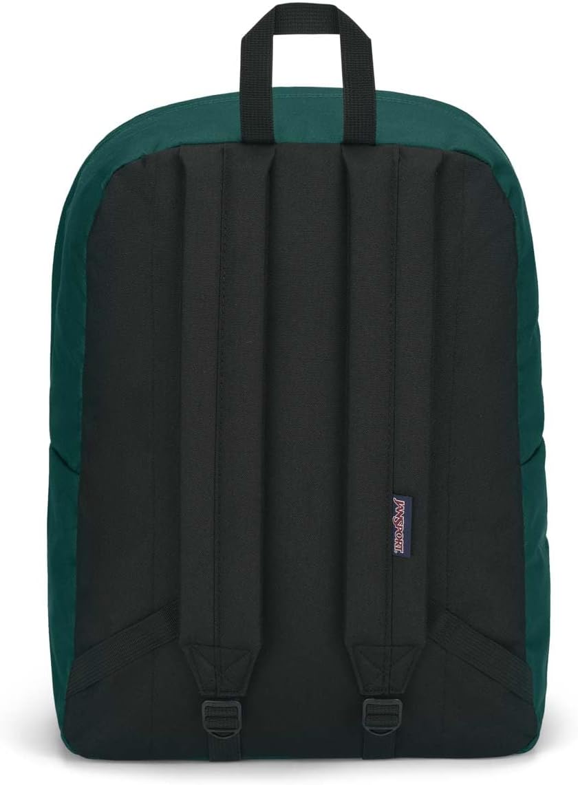 JanSport SuperBreak One Backpacks - Durable, Lightweight Bookbag with 1 Main Compartment, Front Utility Pocket with Built-in Organizer - Premium Backpack, Black - Colors B