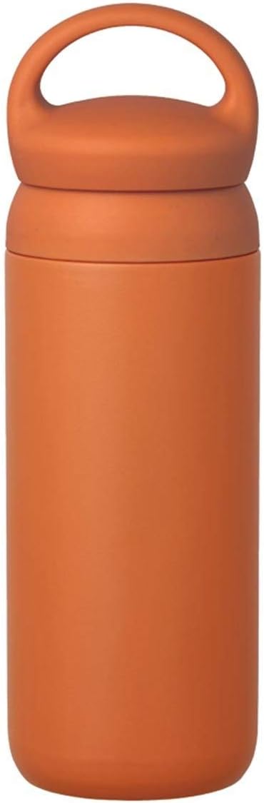 KINTO 21091 Day-off Tumbler, 16.9 fl oz (500 ml), White, Double Wall Vacuum Construction, Hot and Cold Insulation, Water Bottle