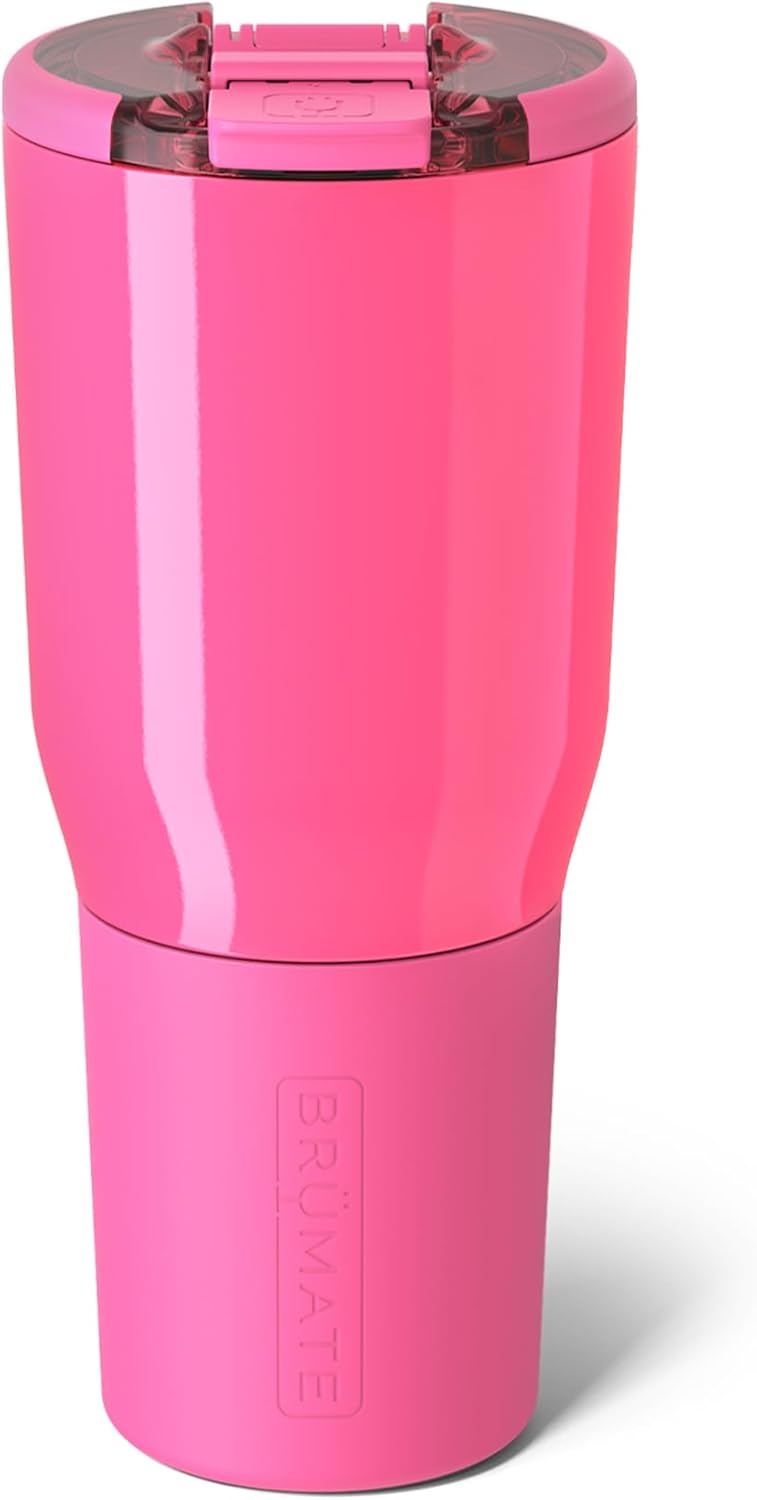 BrüMate Nav 25oz 100% Leak Proof Insulated Travel Tumbler with Magnetic BevLock™ Lid - Double Wall Cup-Holder Friendly Stainless Steel Mug (Nightfall Blue)