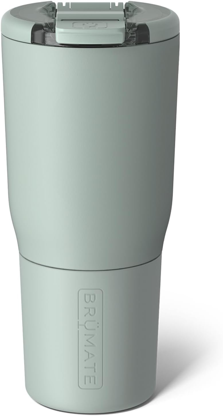 BrüMate Nav 25oz 100% Leak Proof Insulated Travel Tumbler with Magnetic BevLock™ Lid - Double Wall Cup-Holder Friendly Stainless Steel Mug (Nightfall Blue)