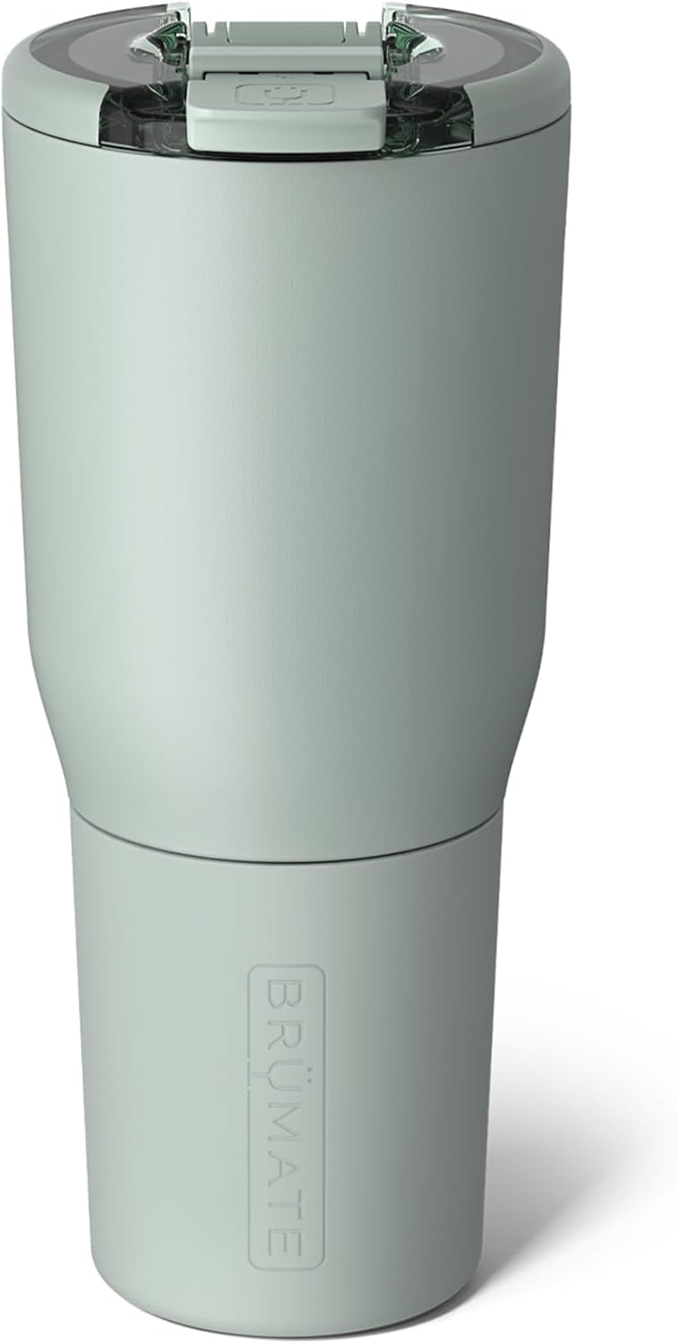 BrüMate Nav 25oz 100% Leak Proof Insulated Travel Tumbler with Magnetic BevLock™ Lid - Double Wall Cup-Holder Friendly Stainless Steel Mug (Nightfall Blue)