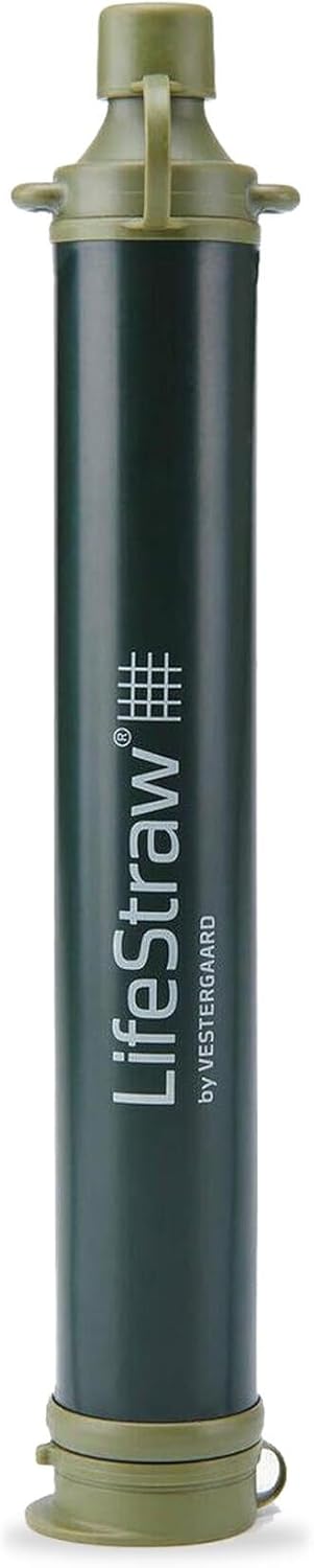 LifeStraw Personal Water Filter for Hiking, Camping, Travel, and Emergency Preparedness