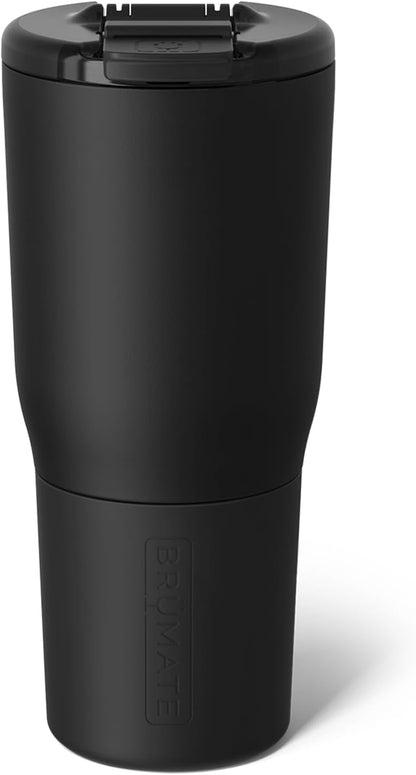 BrüMate Nav 25oz 100% Leak Proof Insulated Travel Tumbler with Magnetic BevLock™ Lid - Double Wall Cup-Holder Friendly Stainless Steel Mug (Nightfall Blue)