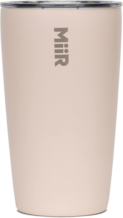 MiiR Tumbler, 12oz Insulated Stainless Steel with Press Fit Slide Lid – Splash Proof Design, Holds Hot & Cold Beverages, Stylish & Functional Cup Holder Compatible