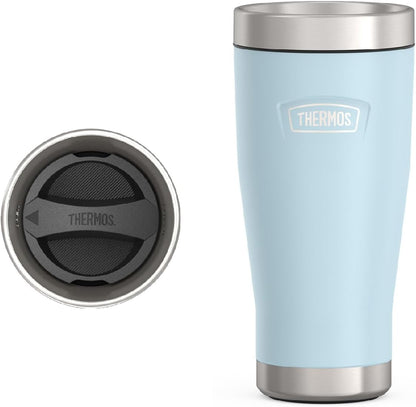 THERMOS ICON SERIES, Stainless Steel Tumbler, Matte Stainless Steel, 16 oz