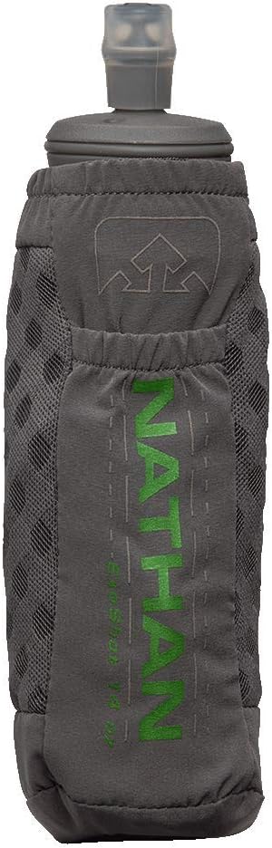 Nathan ExoDraw & ExoShot 2.0 Flask, Handheld Water Bottle for Marathons, Hiking, Ultra Running and Outdoor Activity