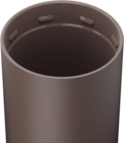 BrüMate Strova 18oz 100% Leakproof Insulated Coffee Mug | Ceramic-Lined Interior | Built-In Silicone Sleeve for Travel | Locking Flip Lid (Nightfall Blue)