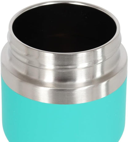 Bivo Trio 21oz Insulated Stainless Steel Bike Water Bottle - for Cycling - Fits Most Cages, Dishwasher Safe - Keeps Drinks Cold 12+ Hours - True Blue