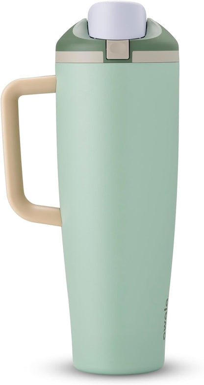Owala FreeSip Tumbler - Stainless Steel - 40-oz. - Tan (Lightly Toasted)