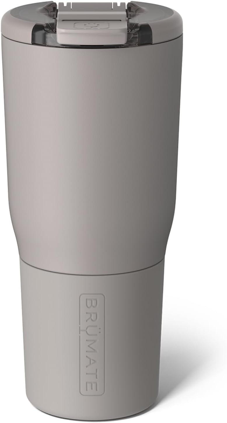 BrüMate Nav 25oz 100% Leak Proof Insulated Travel Tumbler with Magnetic BevLock™ Lid - Double Wall Cup-Holder Friendly Stainless Steel Mug (Nightfall Blue)