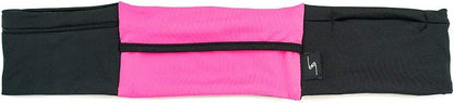 3 Pocket Adjustable Running Belt Waist Pack, Fanny Pack For Working Out With Sweat Resistant Backing, Holds All iPhone Models