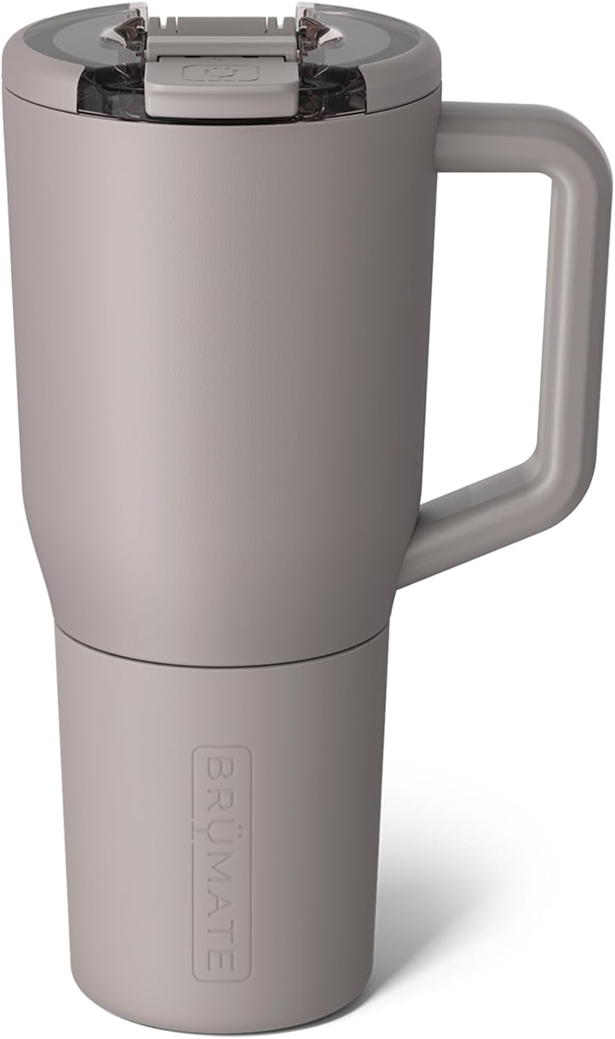 BrüMate Müv - 25oz 100% Leak Proof Insulated Coffee Mug with Handle & Lid - Stainless Steel Coffee Travel Mug - Double Walled Coffee Cup (Lilac Dusk)