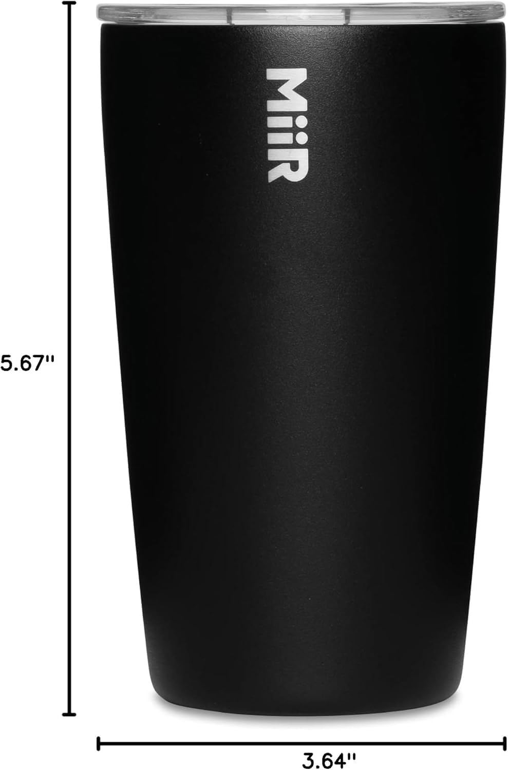 MiiR Tumbler, 12oz Insulated Stainless Steel with Press Fit Slide Lid – Splash Proof Design, Holds Hot & Cold Beverages, Stylish & Functional Cup Holder Compatible