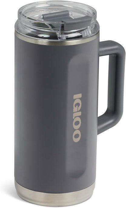 Igloo 20 oz Stainless Steel Tumbler | Sport Sipper Bottle | Thrift Pink