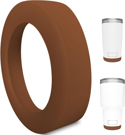 Silicone Boot Sleeve for YETI Tumbler 30 oz, 20 oz - Safer Protection and Less Noise for Yeti Coffee Mug Cup 20oz 30 oz - Dishwasher Safe
